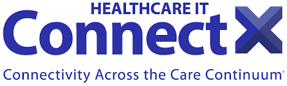 Healthcare IT connect X logo